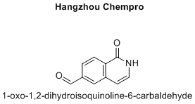 1-oxo-1,2-dihydroisoquinoline-6-carbaldehydeChemical Formula: C10H7NO2 Exact Mass: 173.05 Molecular Weight: 173.17 m/z: 173.05 (100.0%), 174.05 (11.0%)