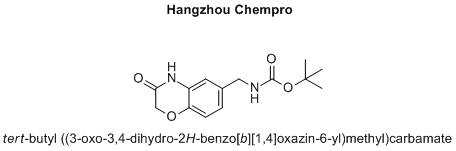 tert-butyl ((3-oxo-3,4-dihydro-2H-benzo[b][1,4]oxazin-6-yl)methyl)carbamate