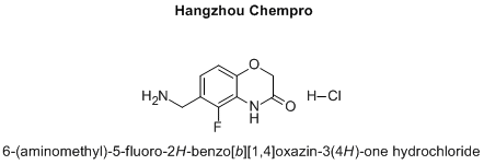 6-(aminomethyl)-5-fluoro-2H-benzo[b][1,4]oxazin-3(4H)-one hydrochloride