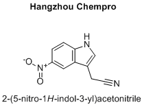 2-(5-nitro-1H-indol-3-yl)acetonitrile