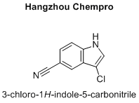 3-chloro-1H-indole-5-carbonitrile