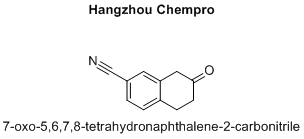 7-oxo-5,6,7,8-tetrahydronaphthalene-2-carbonitrile