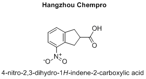 4-nitro-2,3-dihydro-1H-indene-2-carboxylic acid