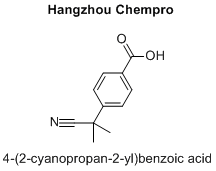 4-(2-cyanopropan-2-yl)benzoic acid