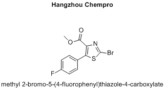 methyl 2-bromo-5-(4-fluorophenyl)thiazole-4-carboxylate