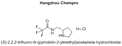 (S)-2,2,2-trifluoro-N-(pyrrolidin-2-ylmethyl)acetamide hydrochloride