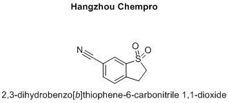 2,3-dihydrobenzo[b]thiophene-6-carbonitrile 1,1-dioxide