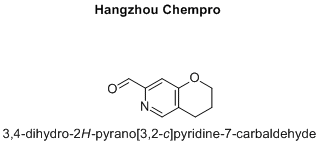 3,4-dihydro-2H-pyrano[3,2-c]pyridine-7-carbaldehyde