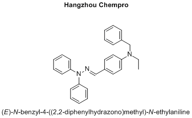 (E)-N-benzyl-4-((2,2-diphenylhydrazono)methyl)-N-ethylaniline