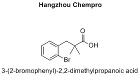 3-(2-bromophenyl)-2,2-dimethylpropanoic acid