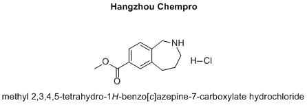 methyl 2,3,4,5-tetrahydro-1H-benzo[c]azepine-7-carboxylate hydrochloride