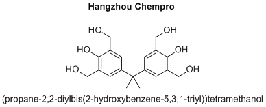 (propane-2,2-diylbis(2-hydroxybenzene-5,3,1-triyl))tetramethanol