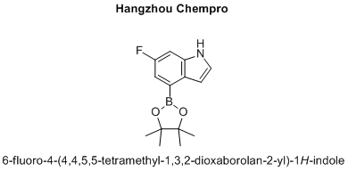 6-fluoro-4-(4,4,5,5-tetramethyl-1,3,2-dioxaborolan-2-yl)-1H-indole