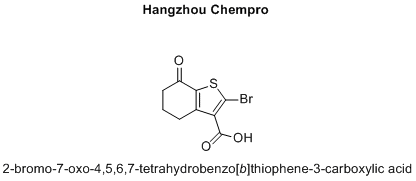 2-bromo-7-oxo-4,5,6,7-tetrahydrobenzo[b]thiophene-3-carboxylic acid