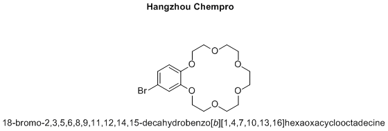 18-bromo-2,3,5,6,8,9,11,12,14,15-decahydrobenzo[b][1,4,7,10,13,16]hexaoxacyclooctadecine