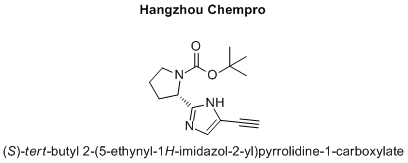 (S)-tert-butyl 2-(5-ethynyl-1H-imidazol-2-yl)pyrrolidine-1-carboxylate