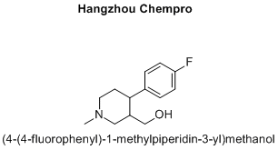 (4-(4-fluorophenyl)-1-methylpiperidin-3-yl)methanol