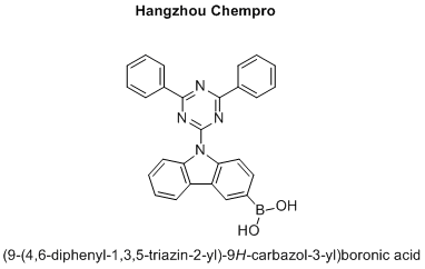 (9-(4,6-diphenyl-1,3,5-triazin-2-yl)-9H-carbazol-3-yl)boronic acid