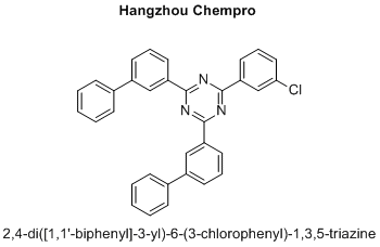 2,4-di([1,1'-biphenyl]-3-yl)-6-(3-chlorophenyl)-1,3,5-triazine