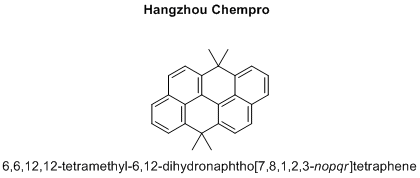 6,6,12,12-tetramethyl-6,12-dihydronaphtho[7,8,1,2,3-nopqr]tetraphene