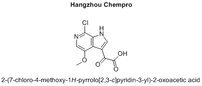 2-(7-chloro-4-methoxy-1H-pyrrolo[2,3-c]pyridin-3-yl)-2-oxoacetic acid