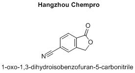 1-oxo-1,3-dihydroisobenzofuran-5-carbonitrile