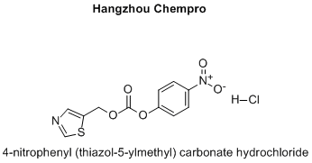 4-nitrophenyl (thiazol-5-ylmethyl) carbonate hydrochloride