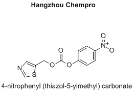 4-nitrophenyl (thiazol-5-ylmethyl) carbonate