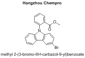 methyl 2-(3-bromo-9H-carbazol-9-yl)benzoate