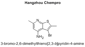 3-bromo-2,6-dimethylthieno[2,3-b]pyridin-4-amine