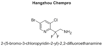 2-(5-bromo-3-chloropyridin-2-yl)-2,2-difluoroethanamine