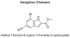 methyl 7-bromo-5-cyano-1H-indole-2-carboxylate