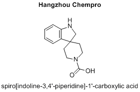 spiro[indoline-3,4'-piperidine]-1'-carboxylic acid