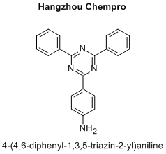 4-(4,6-diphenyl-1,3,5-triazin-2-yl)aniline