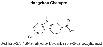 6-chloro-2,3,4,9-tetrahydro-1H-carbazole-2-carboxylic acid