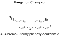 4-(4-bromo-3-formylphenoxy)benzonitrile