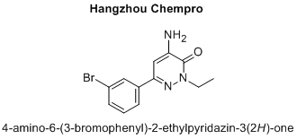 4-amino-6-(3-bromophenyl)-2-ethylpyridazin-3(2H)-one