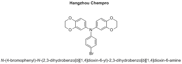 N-(4-bromophenyl)-N-(2,3-dihydrobenzo[b][1,4]dioxin-6-yl)-2,3-dihydrobenzo[b][1,4]dioxin-6-amine