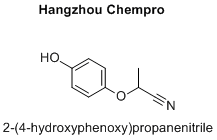 2-(4-hydroxyphenoxy)propanenitrile