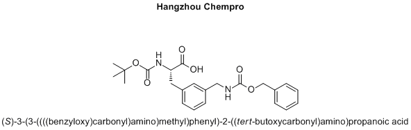 (S)-3-(3-((((benzyloxy)carbonyl)amino)methyl)phenyl)-2-((tert-butoxycarbonyl)amino)propanoic acid