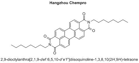 2,9-dioctylanthra[2,1,9-def:6,5,10-d'e'f']diisoquinoline-1,3,8,10(2H,9H)-tetraone