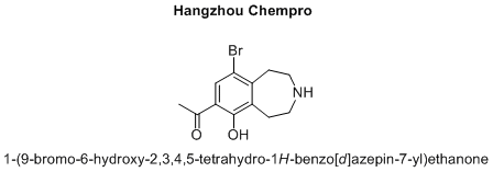 1-(9-bromo-6-hydroxy-2,3,4,5-tetrahydro-1H-benzo[d]azepin-7-yl)ethanone