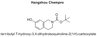 tert-butyl 7-hydroxy-3,4-dihydroisoquinoline-2(1H)-carboxylate