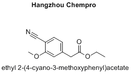 ethyl 2-(4-cyano-3-methoxyphenyl)acetate