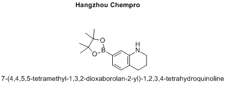 7-(4,4,5,5-tetramethyl-1,3,2-dioxaborolan-2-yl)-1,2,3,4-tetrahydroquinoline