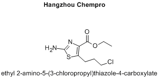 ethyl 2-amino-5-(3-chloropropyl)thiazole-4-carboxylate