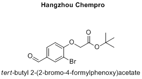 tert-butyl 2-(2-bromo-4-formylphenoxy)acetate