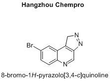 8-bromo-1H-pyrazolo[3,4-c]quinoline