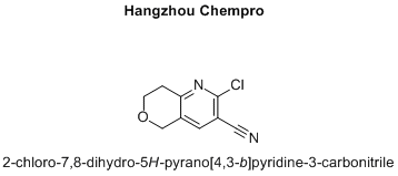 2-chloro-7,8-dihydro-5H-pyrano[4,3-b]pyridine-3-carbonitrile