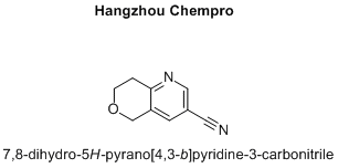 7,8-dihydro-5H-pyrano[4,3-b]pyridine-3-carbonitrile